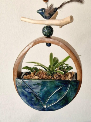 Création en céramique et matières naturelles tropicales artisanat Réunion