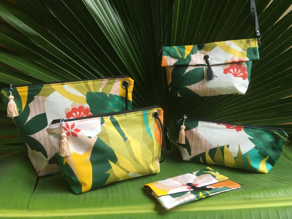 Création et fabrication d'accessoires textiles Réunion