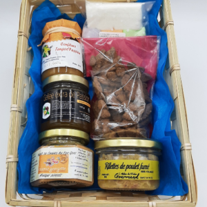 Coffrets produits locaux Domaine des Tourelles