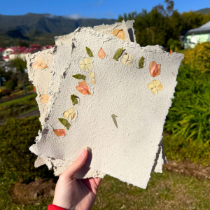 Création de papier activité Domaine des Tourelles
