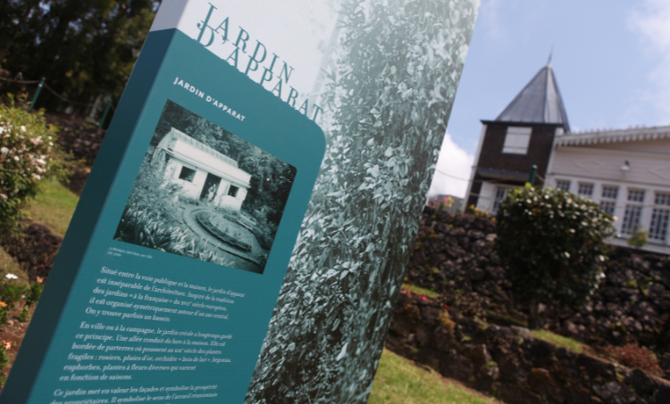 Les jardins parcours patrimoine Domaine des Tourelles