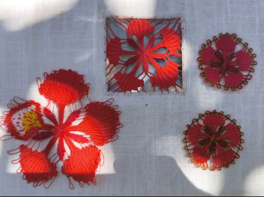 Broderie / tressage Réunion