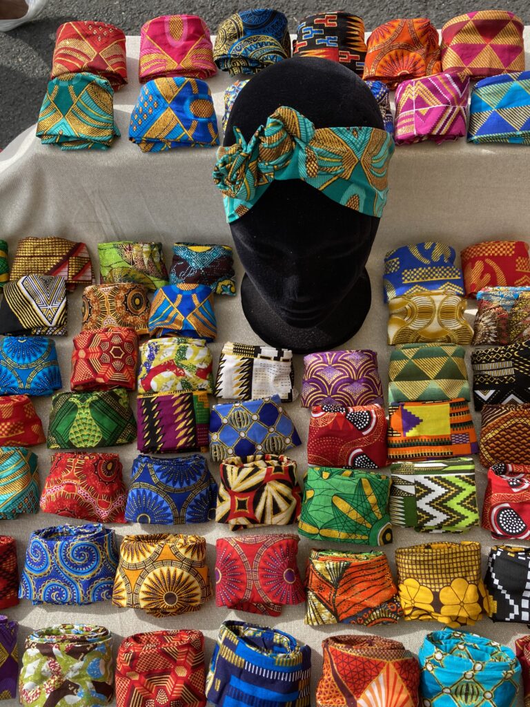 Mode et accessoires en wax Réunion